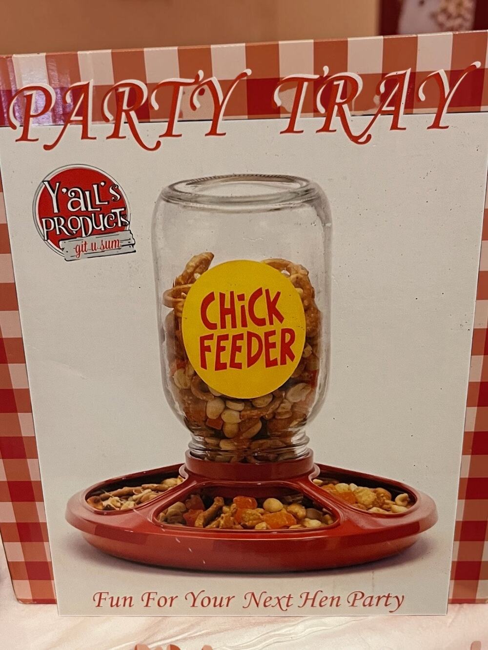 NIB Party Time Chick Feeder Novelty for your next Hen Party!